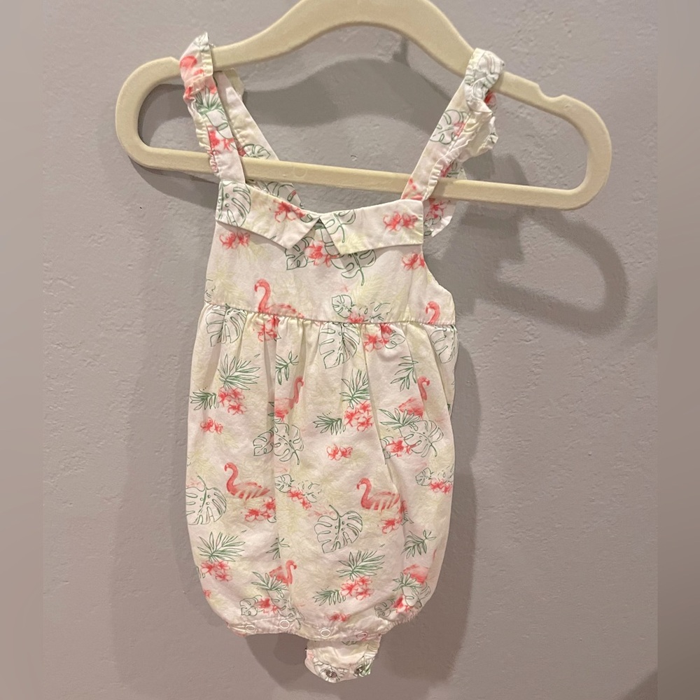 Flamingo romper.